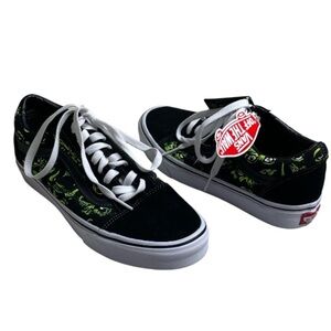 Vans Unisex NWT Old Skool Eyes In The Dark Glow In The Dark Sneakers 7M 8.5W